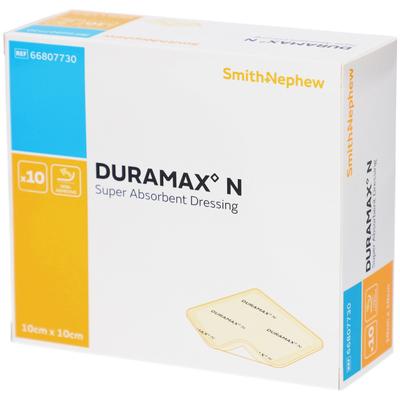 Duramax N superabsorbierender Wundverband 10x10 cm 10 St Verband