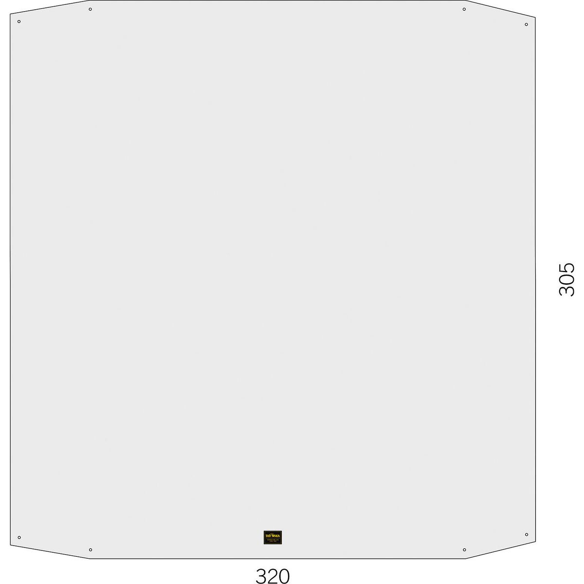 Tatonka Van Camp Floor Sheet neutral 3765