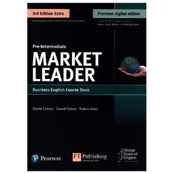 Market Leader 3e Extra Pre-Intermediate Students Book with eBook, Online Practice and Digital Resour, Schulbücher von David Falvey, Simon Kent, David Cotton