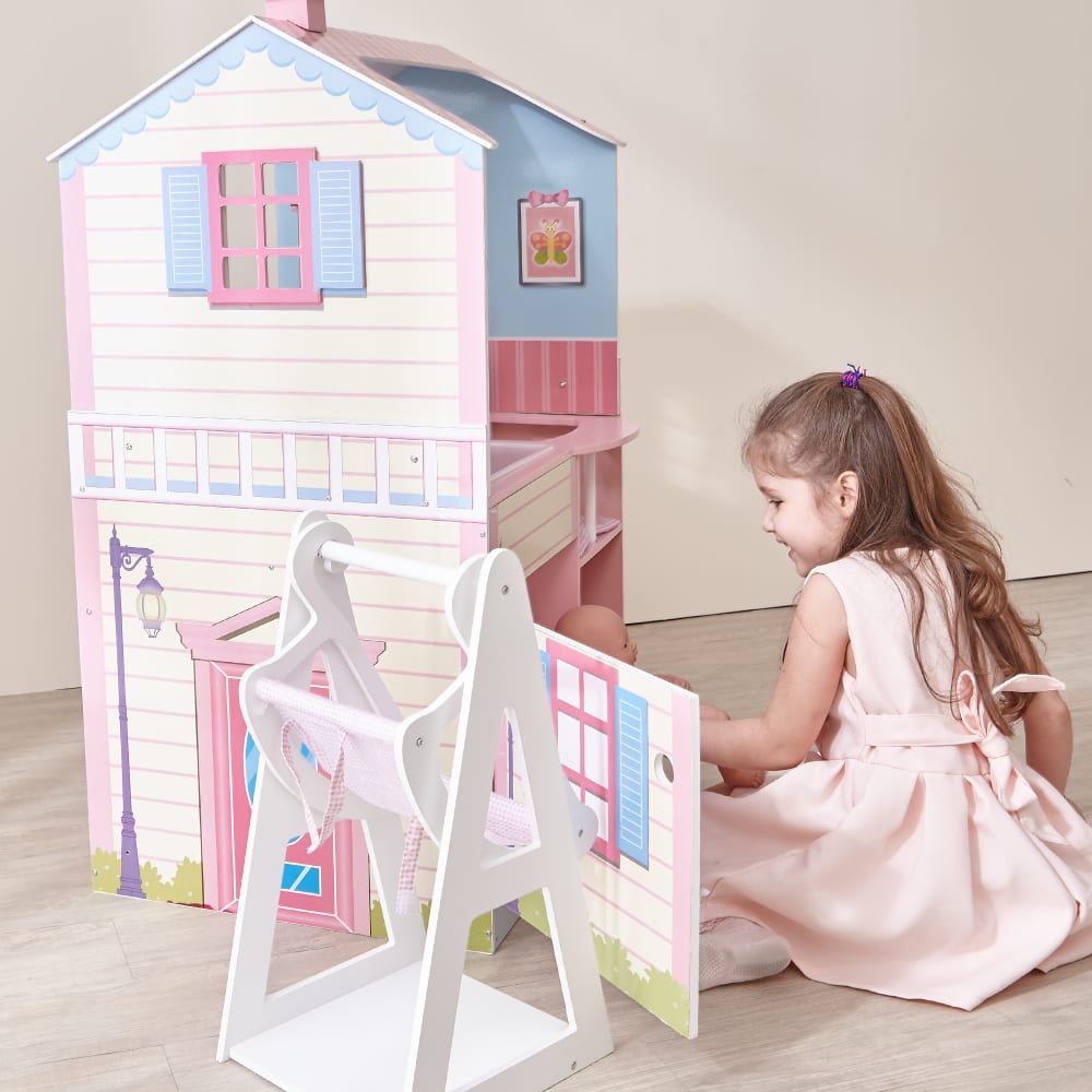Teamson Cambiador para muñeca 102 cm, rosa