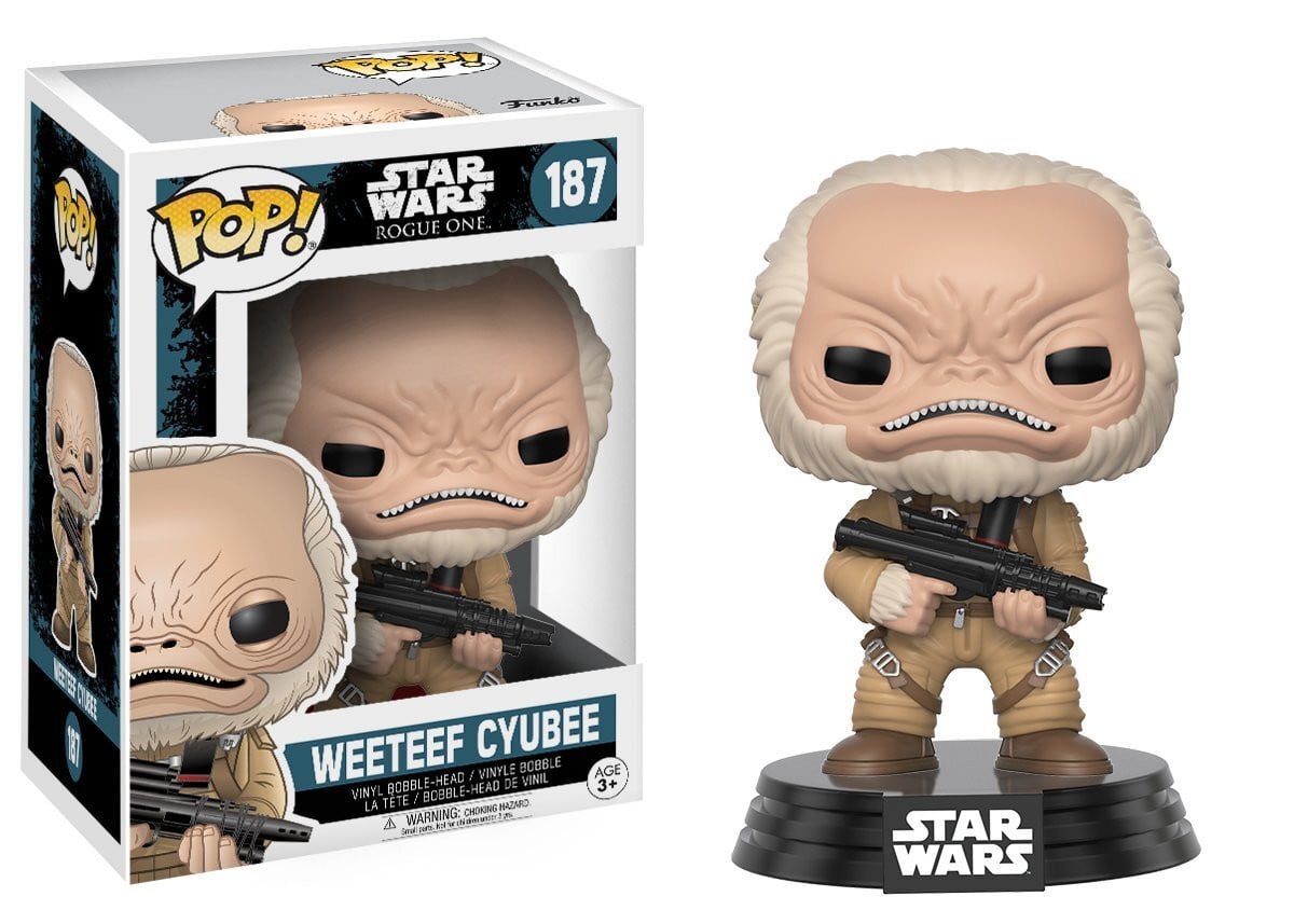 Funko POP! Star Wars Rogue One Weeteef Cyubee