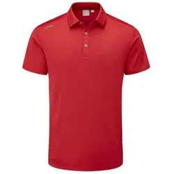 Ping Golf Herren Polo Lindum rot