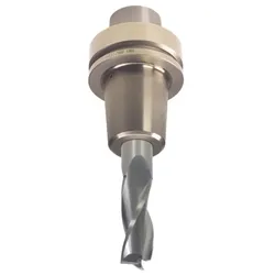 Aigner VHW-Schlichtfräser 16x55/110mm S16 Z2 rechts positiver Drall HSK-F 63 Schrumpffutter