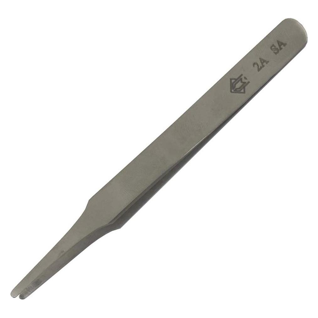 Piergiacomi Allzweckpinzette mit flachen, abgerundeten Spitzen (2ASA)