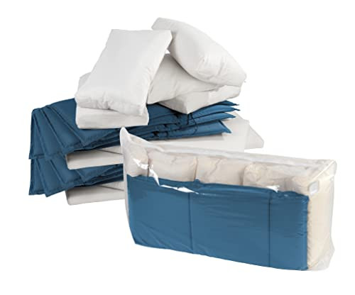 WENKO Jumbo Cube XXL vacuüm opbergzak, transparant, B/D/H: 180 x 90 x 50 cm