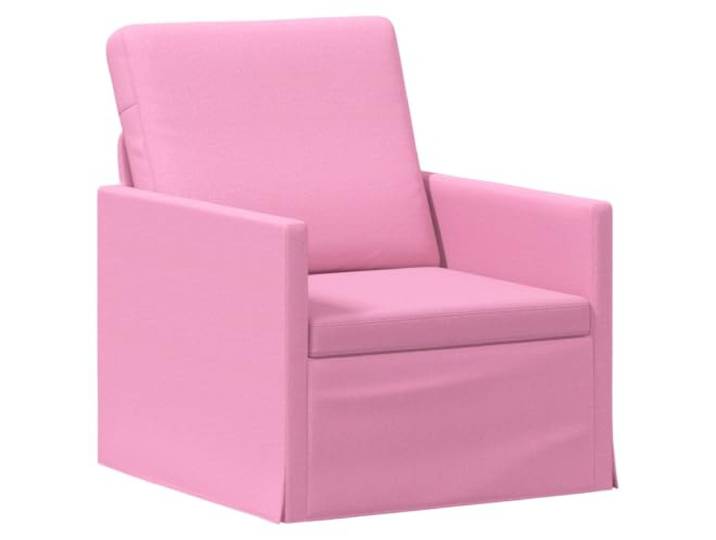 vidaXL Einzelsofa Rosa 70 x 81 x 82 cm Stoff