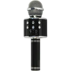 Xtreme Hollywood Schwarz, Silber Karaoke Mikrofon