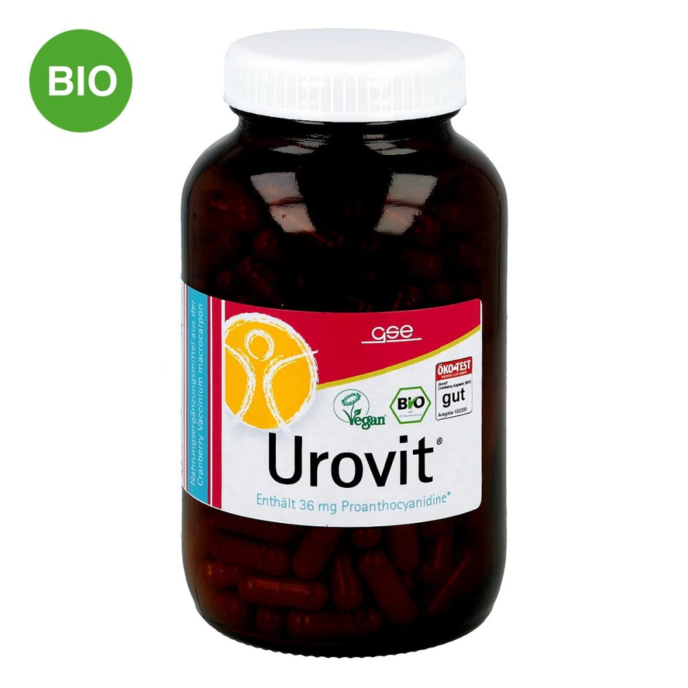 GSE Vertrieb Biologische Nahrungsergänzungs- & Hei Urovit Kapseln Bio Kapseln 06326725