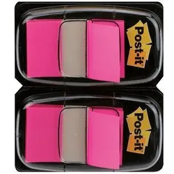 Post-it Haftstreifen Index Standard 680-BP2EU 50Blatt pink 2 St./Pack.