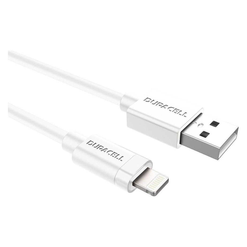 Duracell Sync/Charge Cable 1 Metre White (1 m, USB 2.0) (USB5012W)