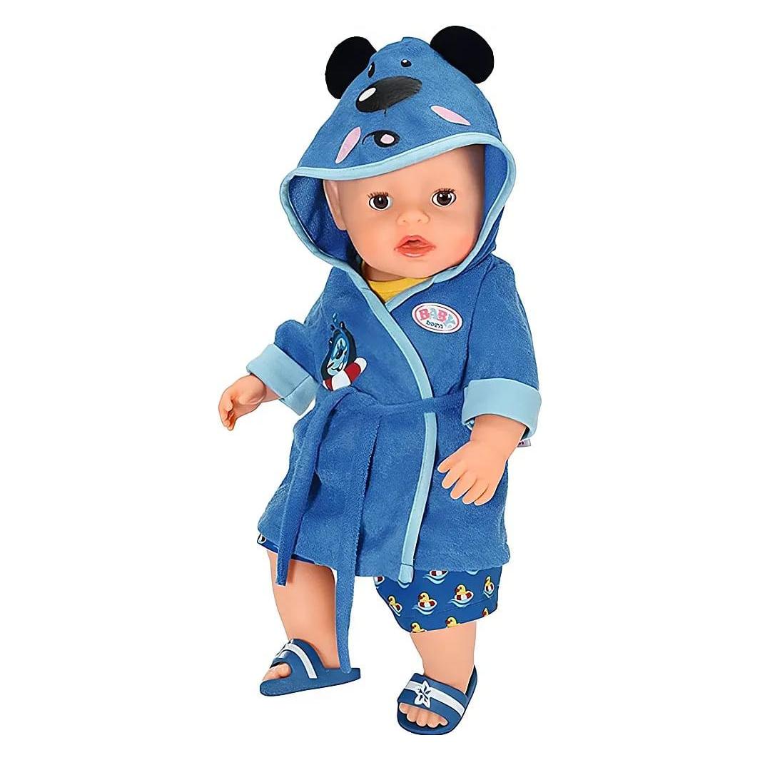Zapf Creation BABY born Bath Deluxe Bademantel, 43cm (832011)
