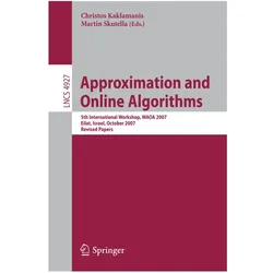 Approximation and Online Algorithms, Fachbücher von Martin Skutella, Christos Kaklamanis