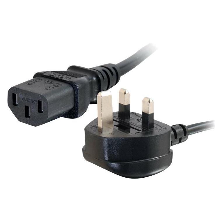 C2G Kabel / 2 m Universal Power cord BS 1363 (2 m, BS 1363) (88513)