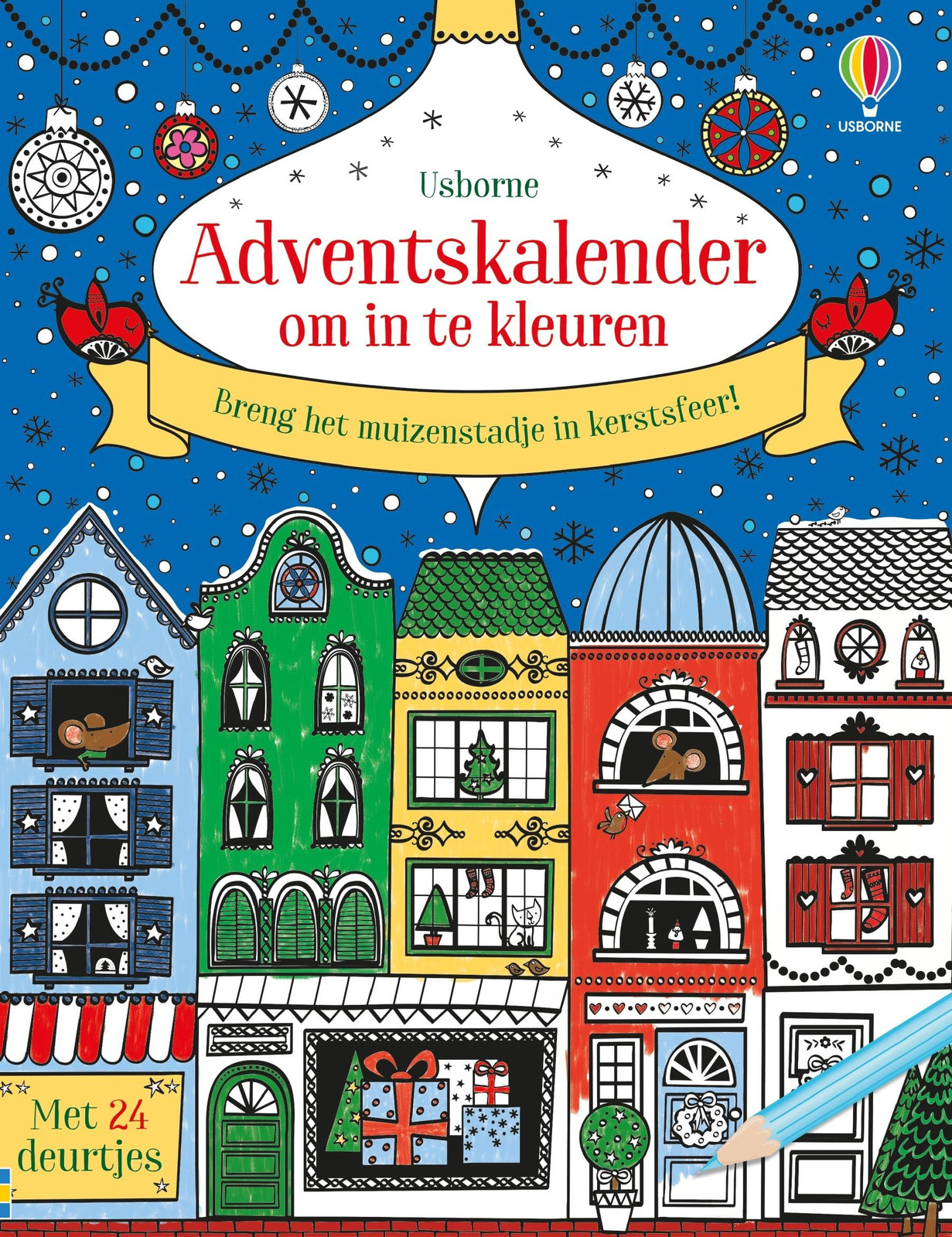 oCreon Adventskalender om in te kleuren