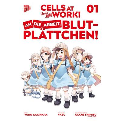 Cells at Work! - An die Arbeit, Blutplättchen! 1, Taschenbuch von Yuuko Kakihara,Akane Shimizu, Manga Cult, 978-3-96433-401-5