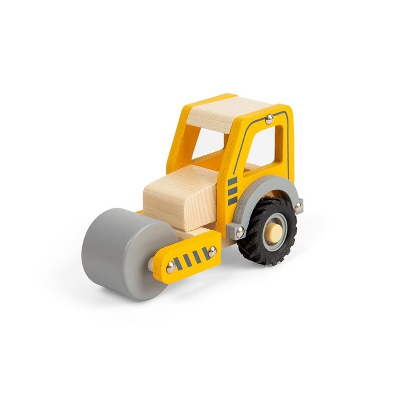 Bigjigs Toys houten stoomwals speelgoed