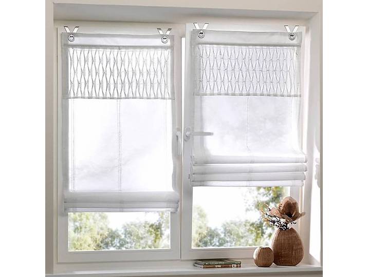 Store bateau Tuck 60 x 140cm Blanc