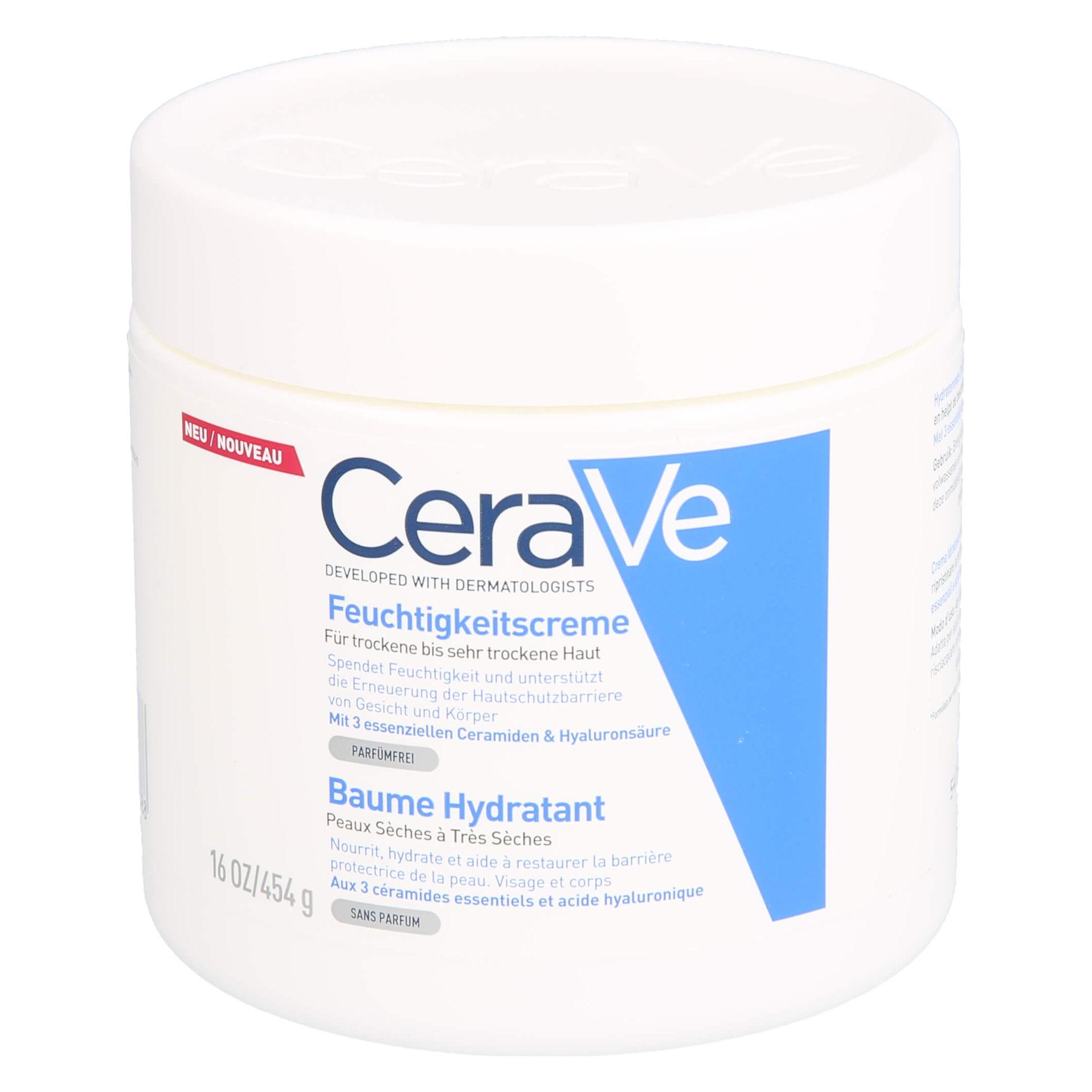 CeraVe Feuchtigkeitscreme (Körpercreme, 454 ml) (044060)