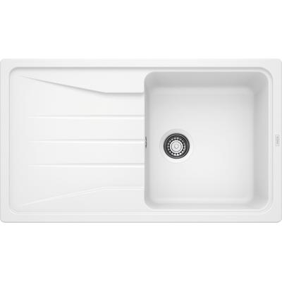 Granitspüle BLANCO "SONA 5 S", weiß, B:86cm T:50cm, Verbundwerkstoff, Küchenspülen