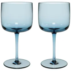 Like. by Villeroy & Boch Like, Weingläser, Blau