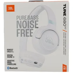 JBL JBLT680NCWHT On-Ear Kopfhörer, Weiß