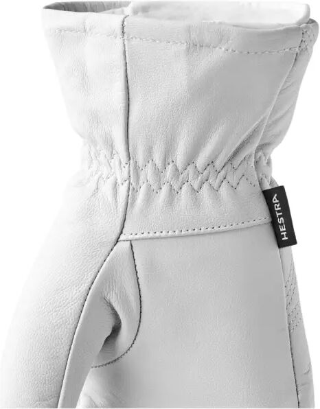 Hestra Leather Box Mittens (4 - Offwhite)