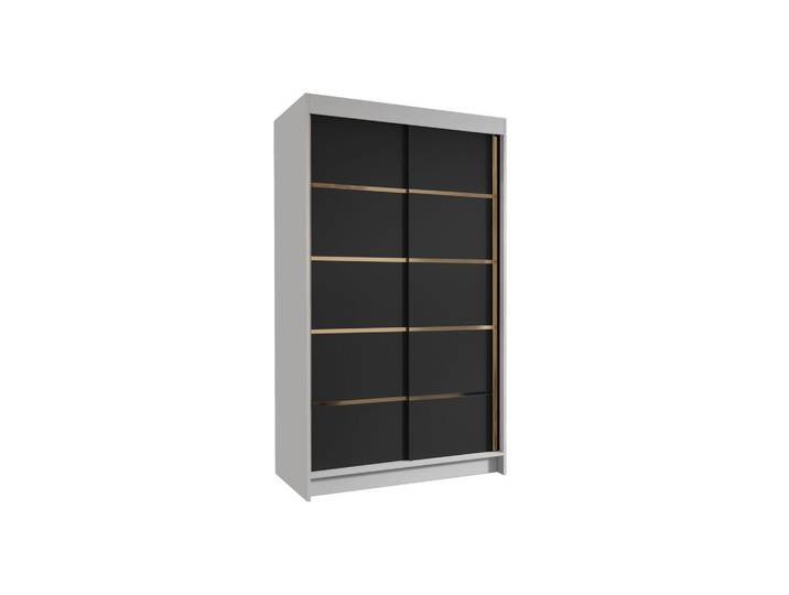 Mirjan24 Schiebetürenschrank Vigo IV, Mehrfarbig, Rechteckig, 100x200x58 cm, Schlafzimmer, Kleiderschränke, Schwebetürenschränke
