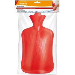 Lifemed Wärmflasche 2 l rot