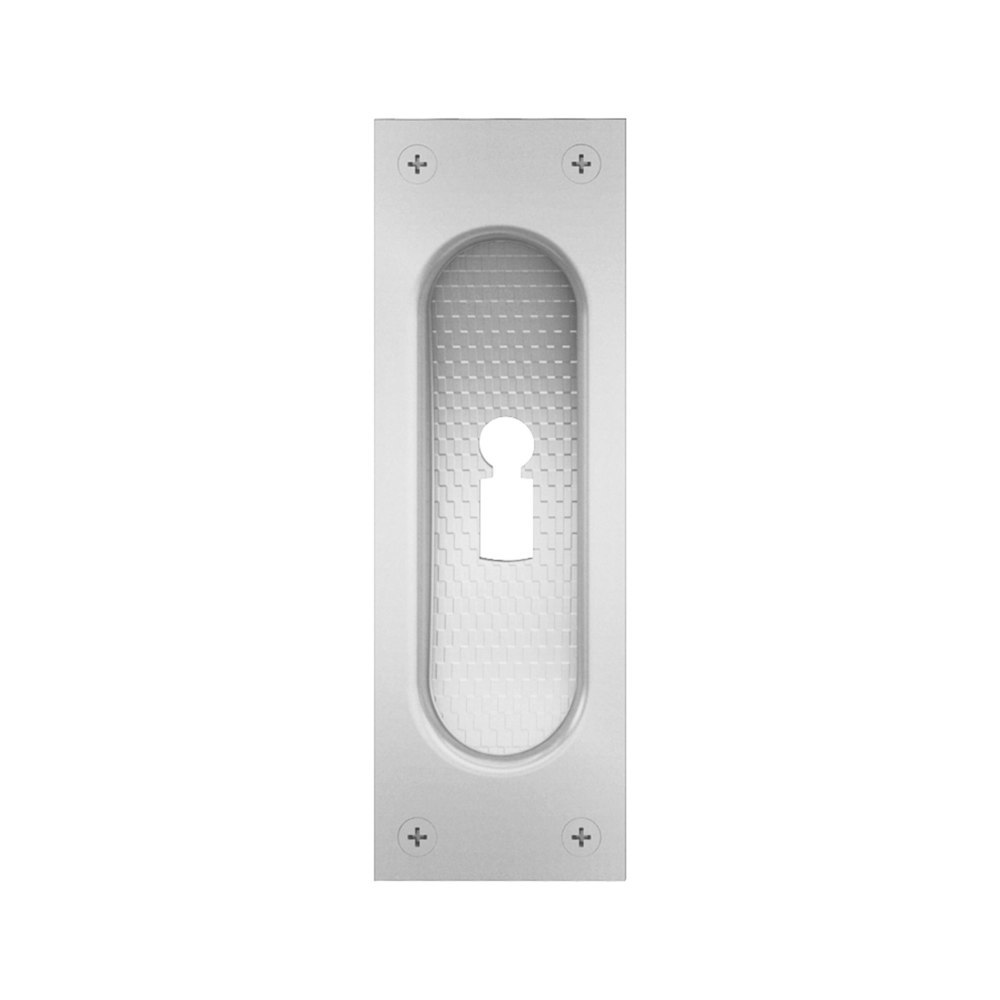 FSB Muschelgriff 42 4211,120x40,offen,Buntbart gelocht,naturfarben eloxiert 0 42 4211 00001 0105