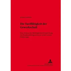 Die Tariffähigkeit der Gewerkschaft, Fachbücher von Kristin Doerlich