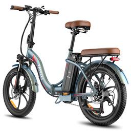 F20Pro 20 Zoll Faltbares Elektrofahrrad, 250W 36V 20AH Akku mit Superkapazität,Shimano 7S, 20"*3.0 Fat Tire Grün