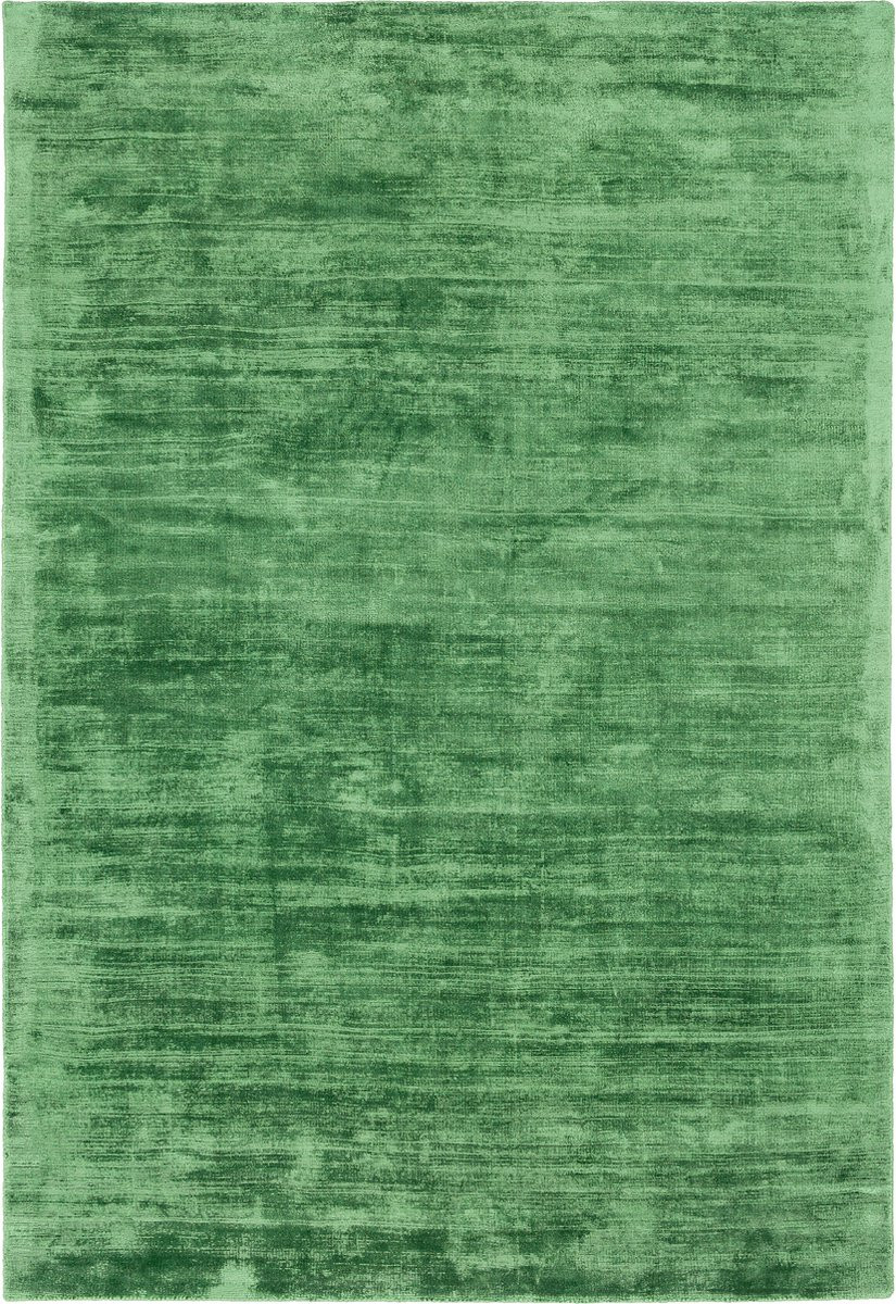 Pergamon Vloerkleed Roma Luxe Designer Groen Viscose