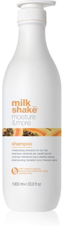 milk_shake® Moisture & More Shampoo Fugtgivende shampoo Til tørt hår 1000 ml