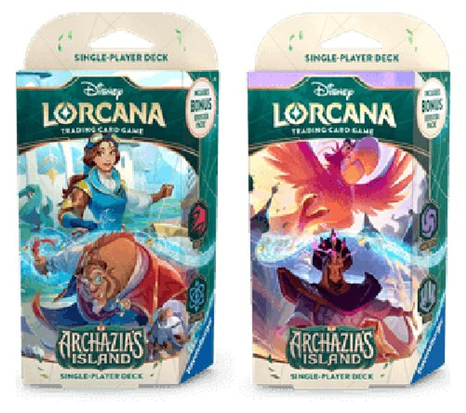 Ravensburger Lorcana Archazias Island: 2 Starter Deck Set