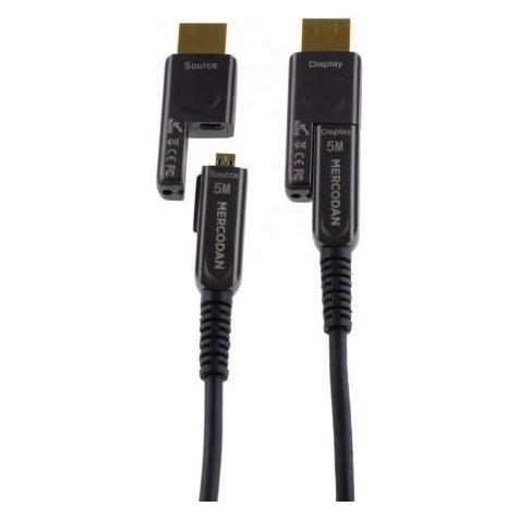 Mercodan Fiber optisk HDMI 15m, HDMI (15 m) (581670014)