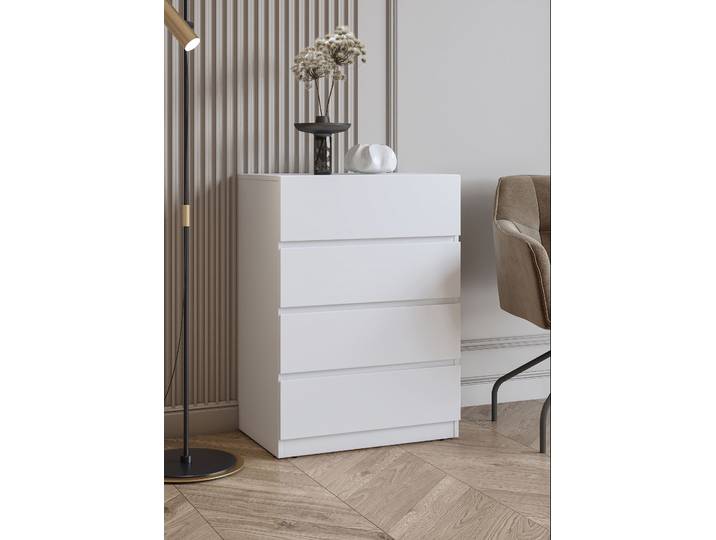 Commode 60cm Blanc/Blanc