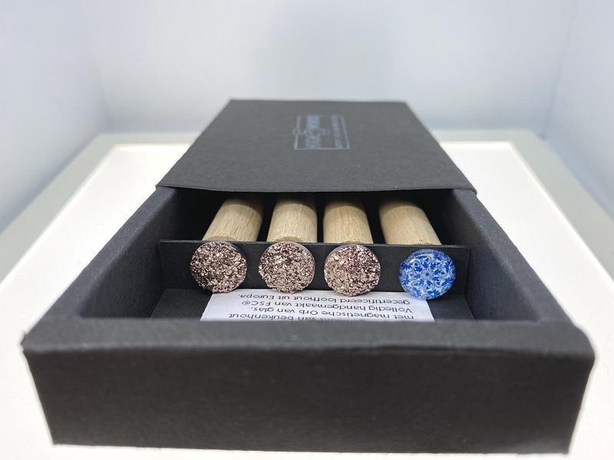 High5wood Kaartpin Rosé gold glitter fotohouders