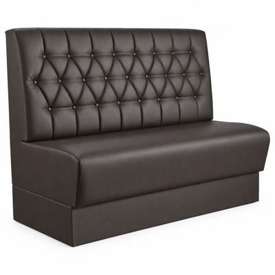 RIVOR Möbel Dinerbank Elegance 150 cm Kunstleder Lotos Braun 9314