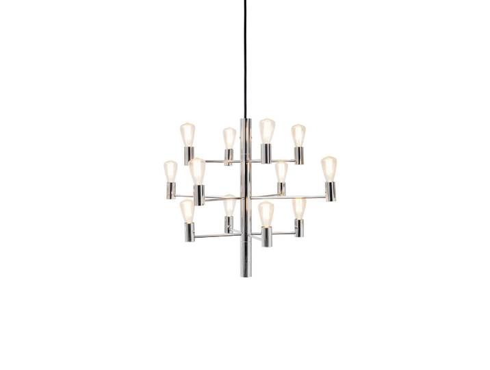 Belid Led-Hängeleuchte Manola, Chromfarben, Metall, 39 mm, 50 cm, CE, Lampen & Leuchten, Innenbeleuchtung, Hängeleuchten, Pendelleuchten
