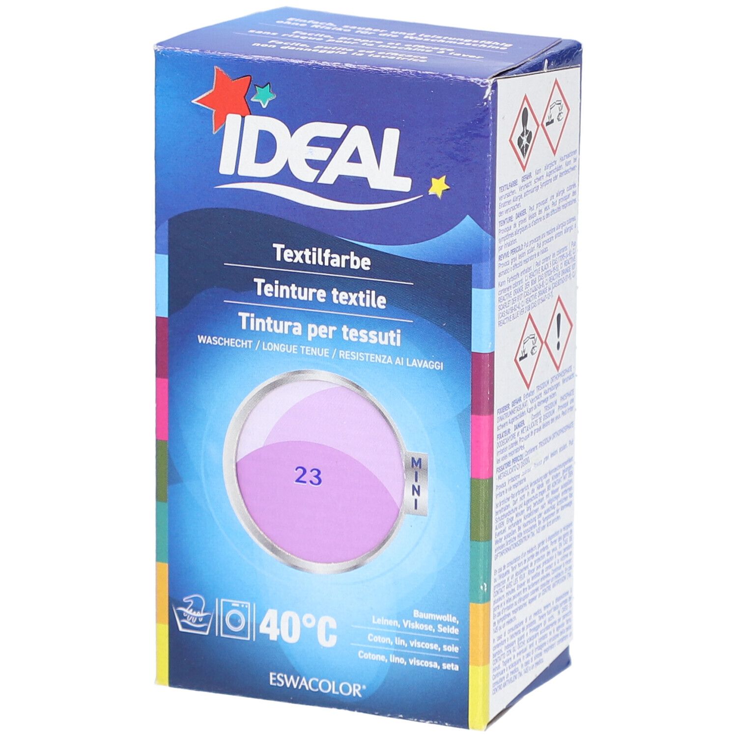Ideal Mini Baumwolle Color No23 flieder 1 St Puder