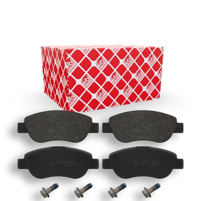 FEBI BILSTEIN Bremsbelagsatz, Scheibenbremse 16857 Vorderachse für Fiat