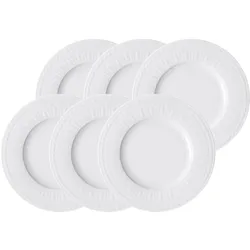 6x Villeroy & Boch Cellini, Teller, Weiss