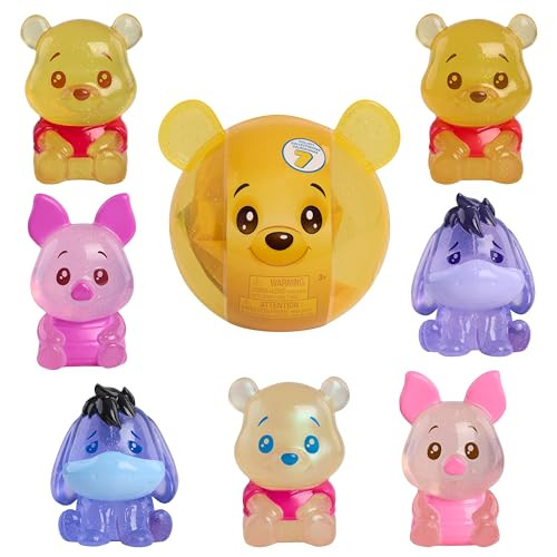 Just Play Disney Winnie the Pooh Bear-y Cute Jelly Figures Speelgoed voor Kinderen vanaf 3 jaar