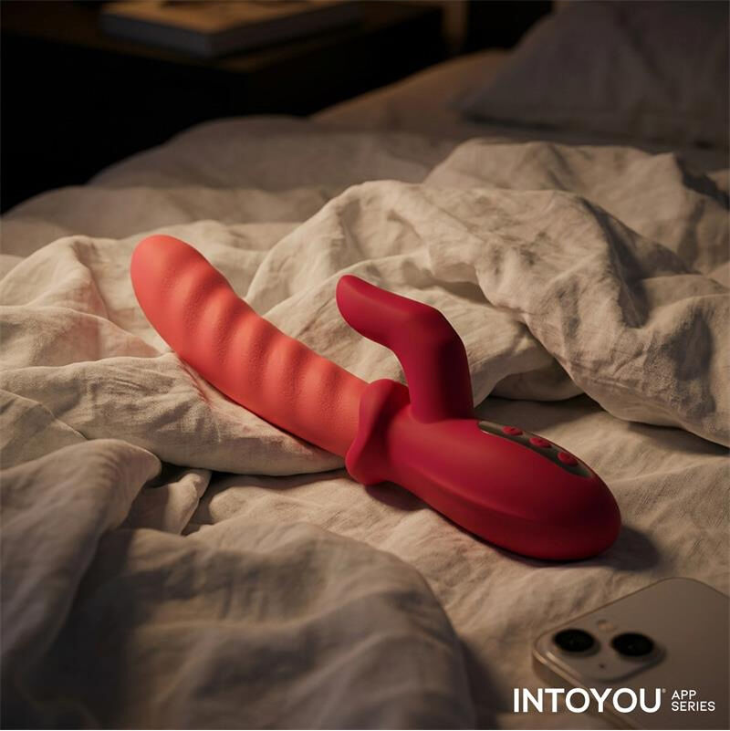 Intoyou Vibromasseur avec mouvements réalistes