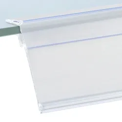 Scannerschiene GLS für Glasböden 1.250 mm, PVC, transparent