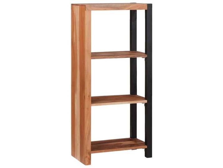 Étagère pour livres -Étagère Marron 50x30x110 cm - Bois d'- acacia massif - design élégant - pour maison(78736）