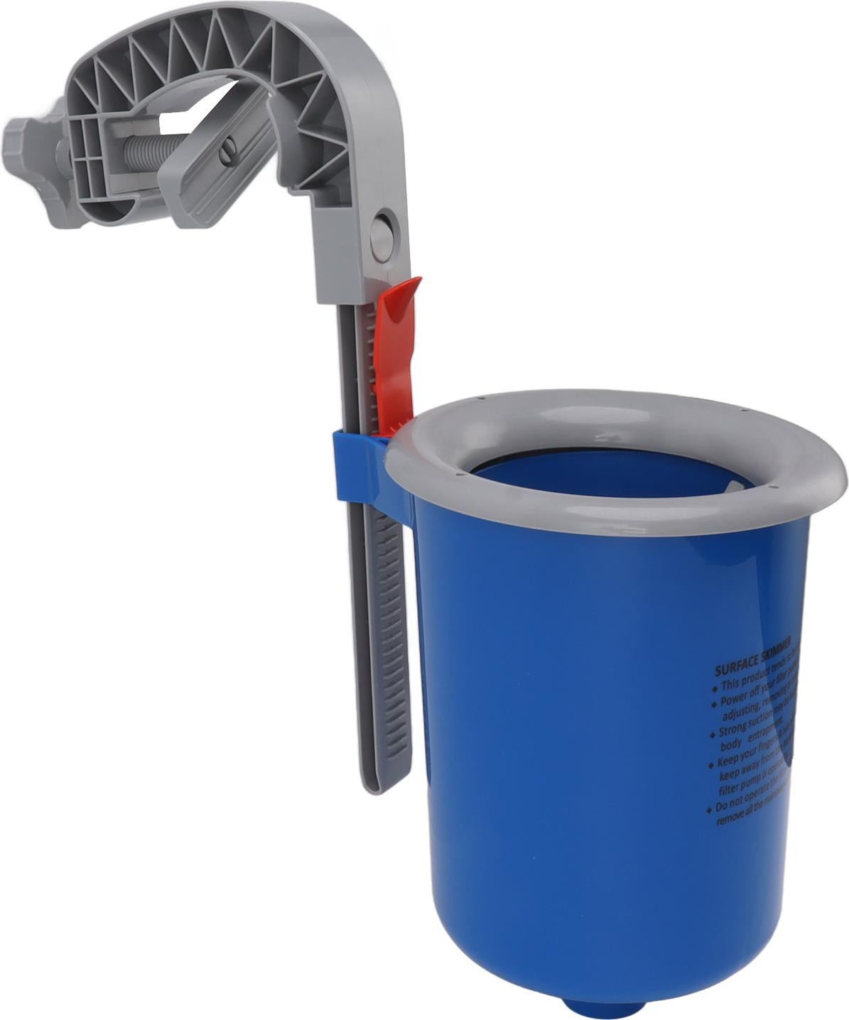 Cocosity Bovengrondse zwembadskimmer met blauwe wandmontage voor automatische reiniging