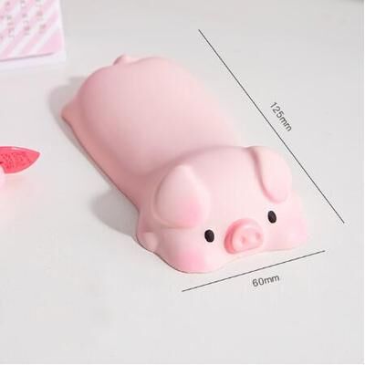 Modern Mode Marketplace Cute Ergonomic Wrist Rest Kawaii Mouse Wrist Support pig
