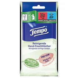 Tempo Handreinigungstücher Reinigend 1-lagig