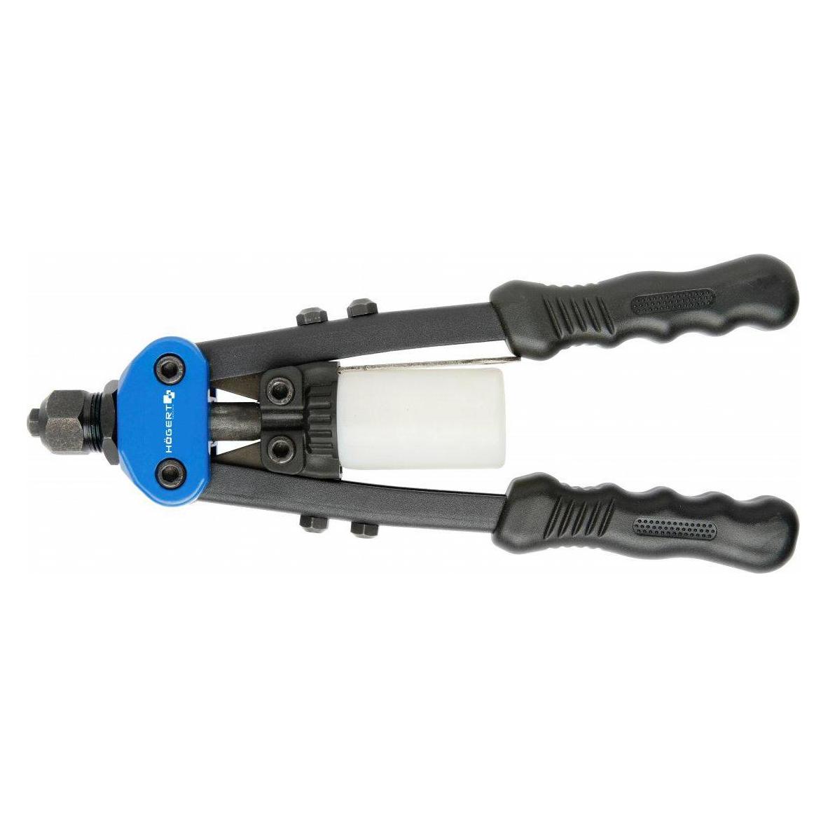 GCS Nitownica dwuręczna krótka 250 mm, 5 wymiennych głowic, maks. 4.8 mm HT2C154 (31 mm) (HT2C154)